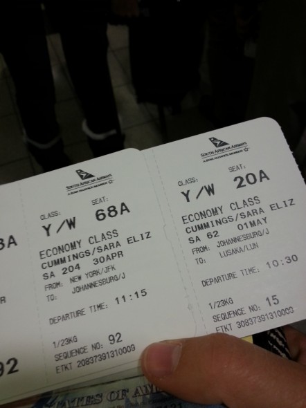 plane tickets